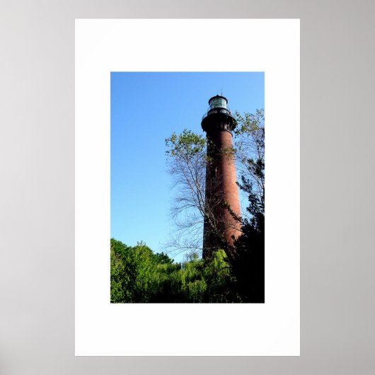 Das Leuchtturm Currituck Poster (Vorne)