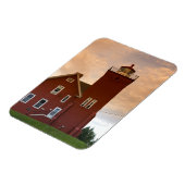 Das Leuchtturm der beiden Häfen mit Blick auf die  Magnet (Linke Seite)