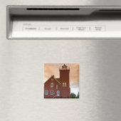 Das Leuchtturm der beiden Häfen mit Blick auf die Magnet (In Situ (Geschirrspüler))