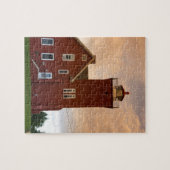 Das Leuchtturm der beiden Häfen mit Blick auf die  Puzzle (Horizontal)