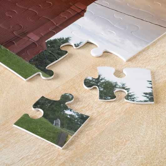 Das Leuchtturm der beiden Häfen mit Blick auf die  Puzzle (Seite)