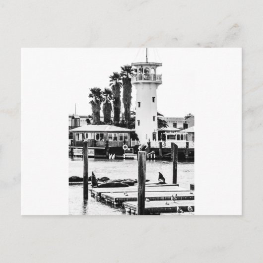 Das Leuchtturm der Insel Forbes Postkarte (Vorderseite)