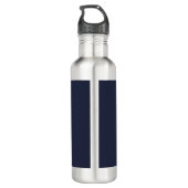 Das Leuchtturm Edelstahlflasche (Rückseite)