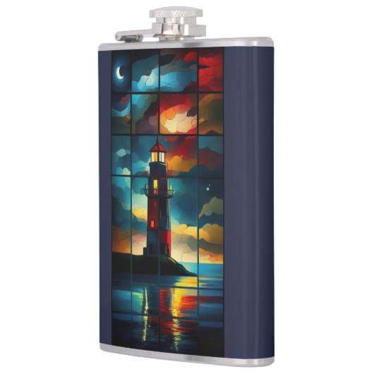 Das Leuchtturm Flachmann (Links)