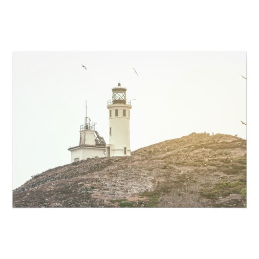 Das Leuchtturm Fotodruck (Vorne)