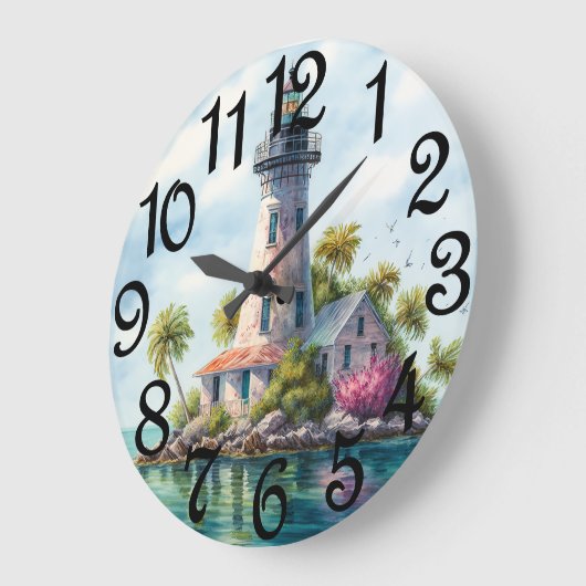 Das Leuchtturm Große Wanduhr (Winkel)