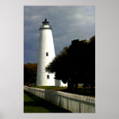 Das Leuchtturm Ocracoke Island Poster (Vorne)