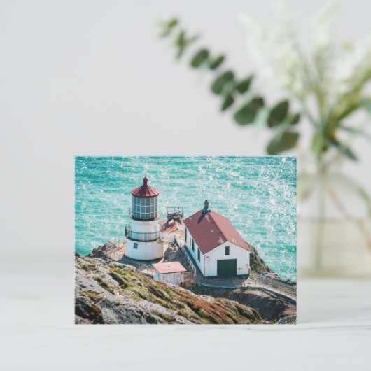 Das Leuchtturm Point Reyes Postkarte (Stehend Vorderseite)