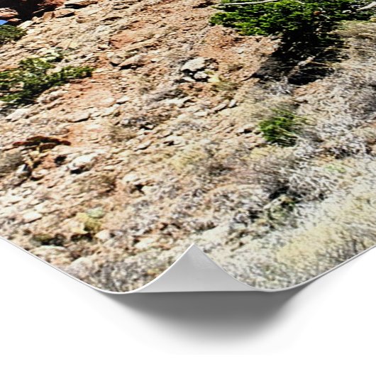 Das Leuchtturm Poster (Ecke)