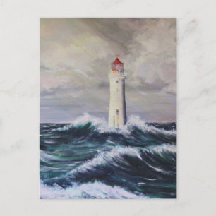 Das Leuchtturm Postkarte