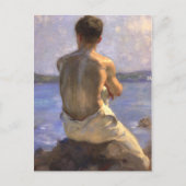 Das Leuchtturm Postkarte (Vorderseite)