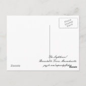 Das Leuchtturm! Postkarte (Rückseite)