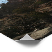 Das Leuchtturm Rock Formation in Palo Dura Canyon Poster (Ecke)