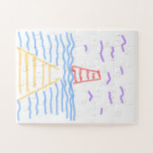 Das Leuchtturm und das Puzzle (Horizontal)