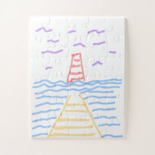 Das Leuchtturm und das Puzzle