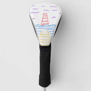 Das Leuchtturm und der Pier Golf Head Cover Headcover