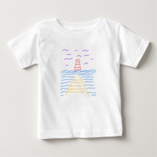 Das Leuchtturm und der T - Shirt Pier (Vorderseite)
