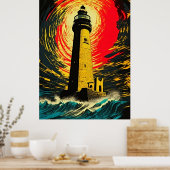 Das Leuchtturm von Alexandria: Eine Realität der R Poster (Küche)