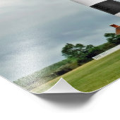 Das Leuchtturm von Bodie Island Fotodruck (Ecke)