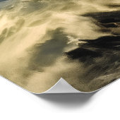 Das Leuchtturm von Storm Fine Art Poster (Ecke)