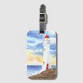 Das Leuchtturmgebirge Gepäckanhänger (Vorderseite Vertikal)