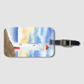 Das Leuchtturmgebirge Gepäckanhänger (Vorderseite (Horizontal))