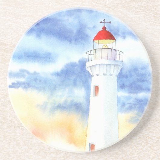 Das Leuchtturmgebirge Getränkeuntersetzer (Vorne)