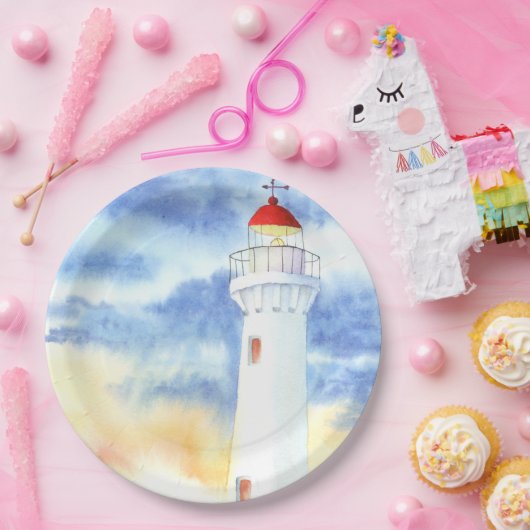 Das Leuchtturmgebirge Pappteller (Party)