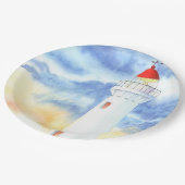 Das Leuchtturmgebirge Pappteller (Schrägansicht)