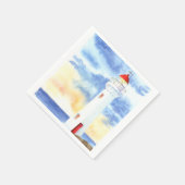 Das Leuchtturmgebirge Serviette (Ecke)