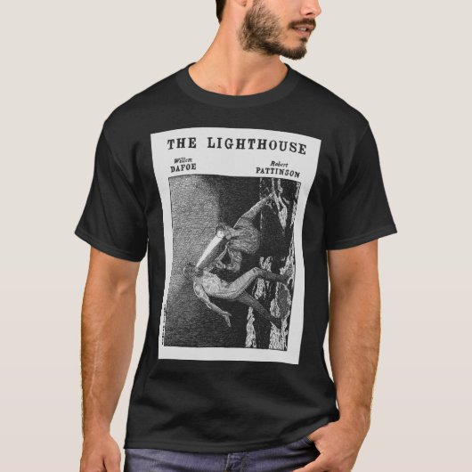 Das Leuchtturmposter T-Shirt (Vorderseite)