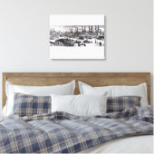 Das Levee, New Orleans Leinwanddruck (Insitu (Schlafzimmer))
