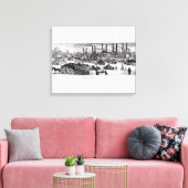 Das Levee, New Orleans Leinwanddruck (Insitu (Wohnzimmer))