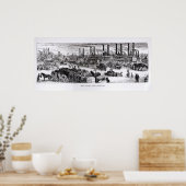 Das Levee, New Orleans Poster (Küche)