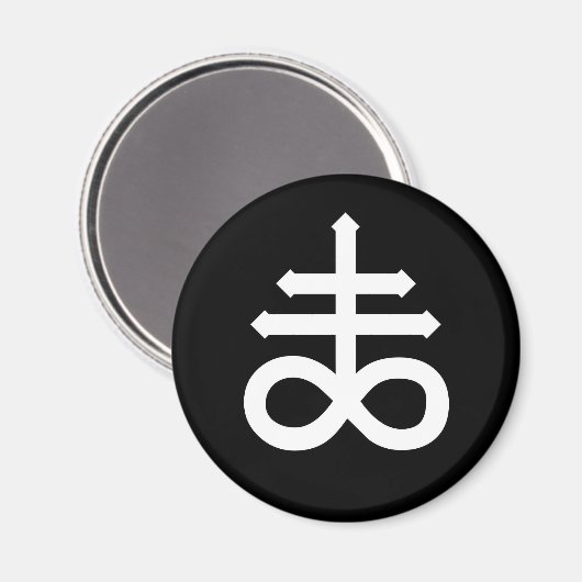 Das Leviathan-Kreuz Magnet (Vorderseite/Rückseite)