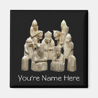 Das Lewis Chessmen Magnet