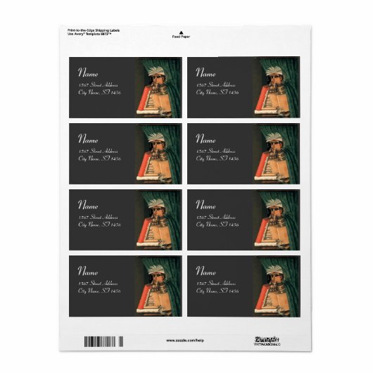 DAS LIBRARISCHE MONOGRAMM, grau (Vorne)