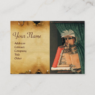 DAS LIBRARISCHE MONOGRAMM VISITENKARTE