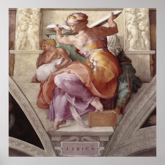 Das libysche Sybil-Poster Poster (Vorne)