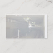 Das Licht am Ende des Tunnels bei Subiaco in W Visitenkarte (Rückseite)