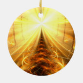 Das Licht am Ende des Tunnels Keramik Ornament (Hinten)