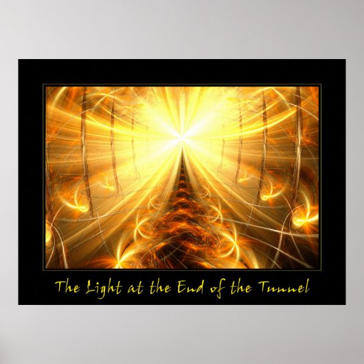 Das Licht am Ende des Tunnels Poster (Vorne)