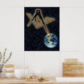 Das Licht am Himmel Poster (Küche)