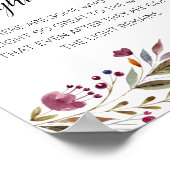 Das Licht bleibt das burgundische Gedenkmal für di Poster (Ecke)