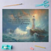 Das Licht bleibt Seidenpapier (Basteln)