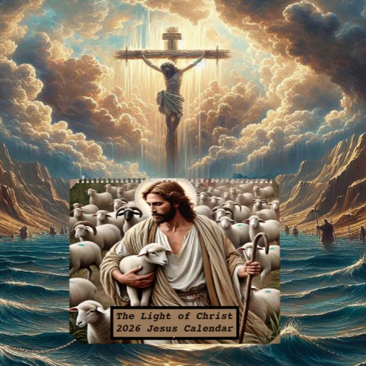 Das Licht Christi: Jesus-Kalender 2026 Kalender