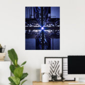 Das Licht, das die Zukunft lenkt Poster (Heimbüro)