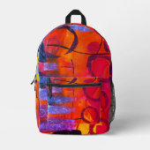 "Das Licht der Erde" Bedruckter Rucksack (Vorderseite)