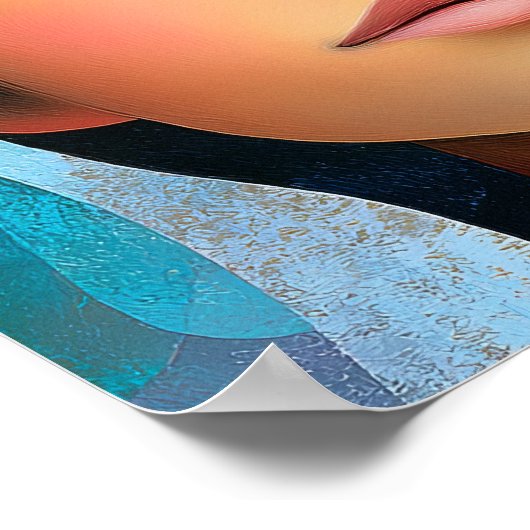 Das Licht der Grazie Die gesegnete Jungfrau Mary Poster (Ecke)