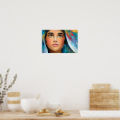 Das Licht der Grazie Die gesegnete Jungfrau Mary Poster (Küche)